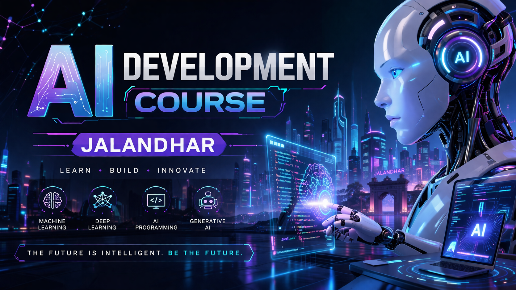 <strong>AI Development Course Jalandhar</strong> | Master Artificial Intelligence at TechCadd