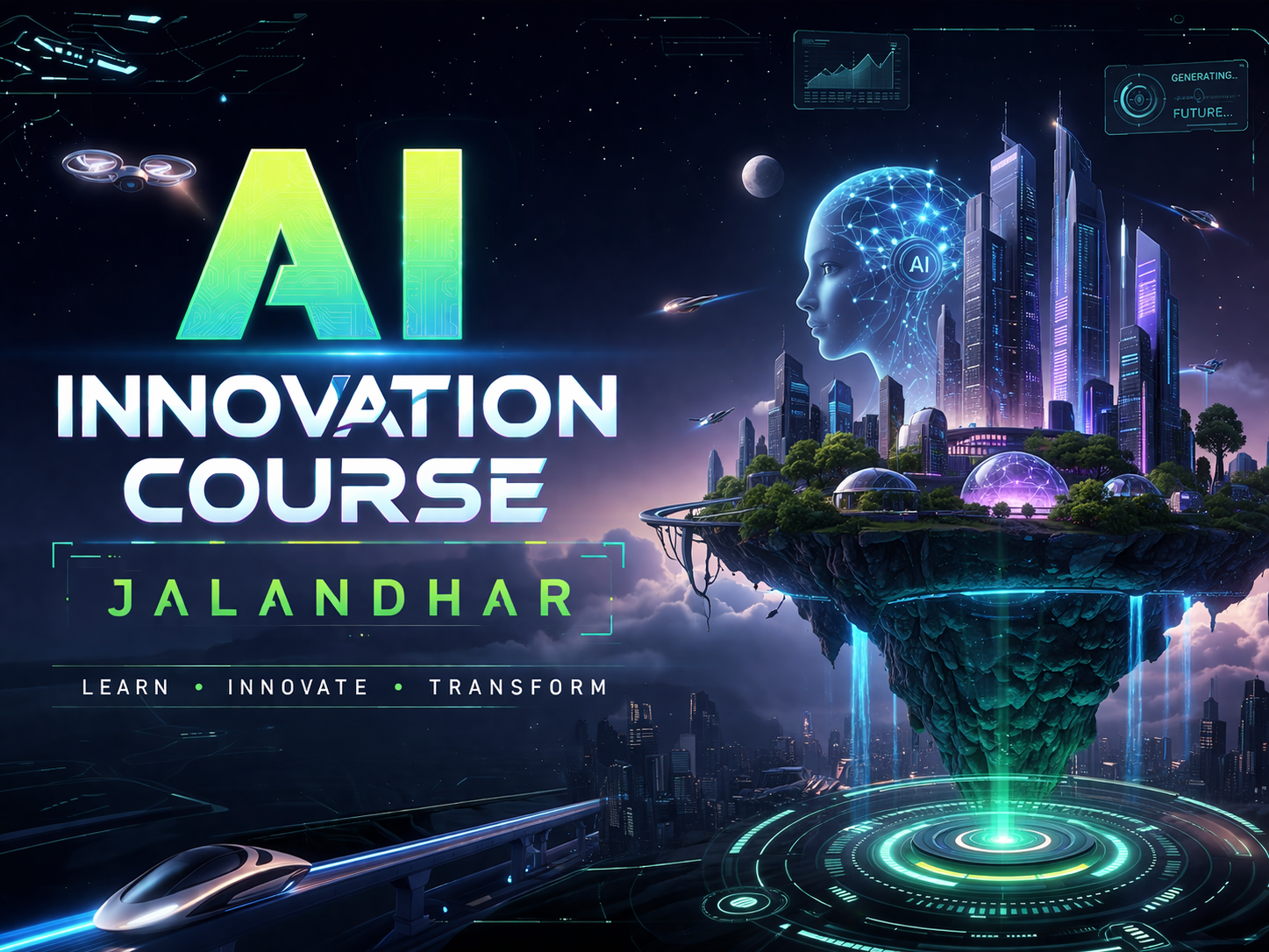 AI Innovation Course Jalandhar | Master Artificial Intelligence at TechCadd