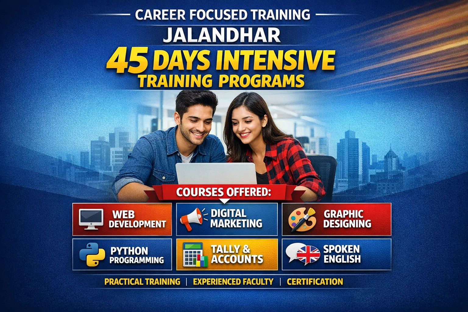 Career focused training Jalandhar 45 days