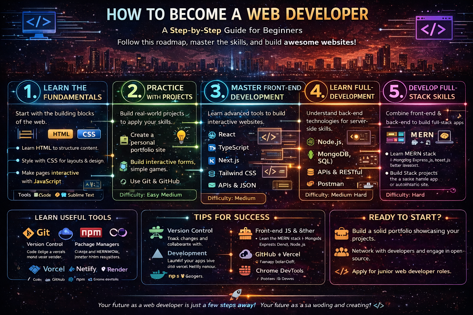 How To Become A Web Developer
