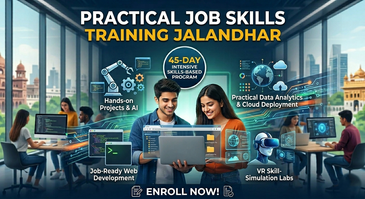 Practical job skills training Jalandhar 45 days