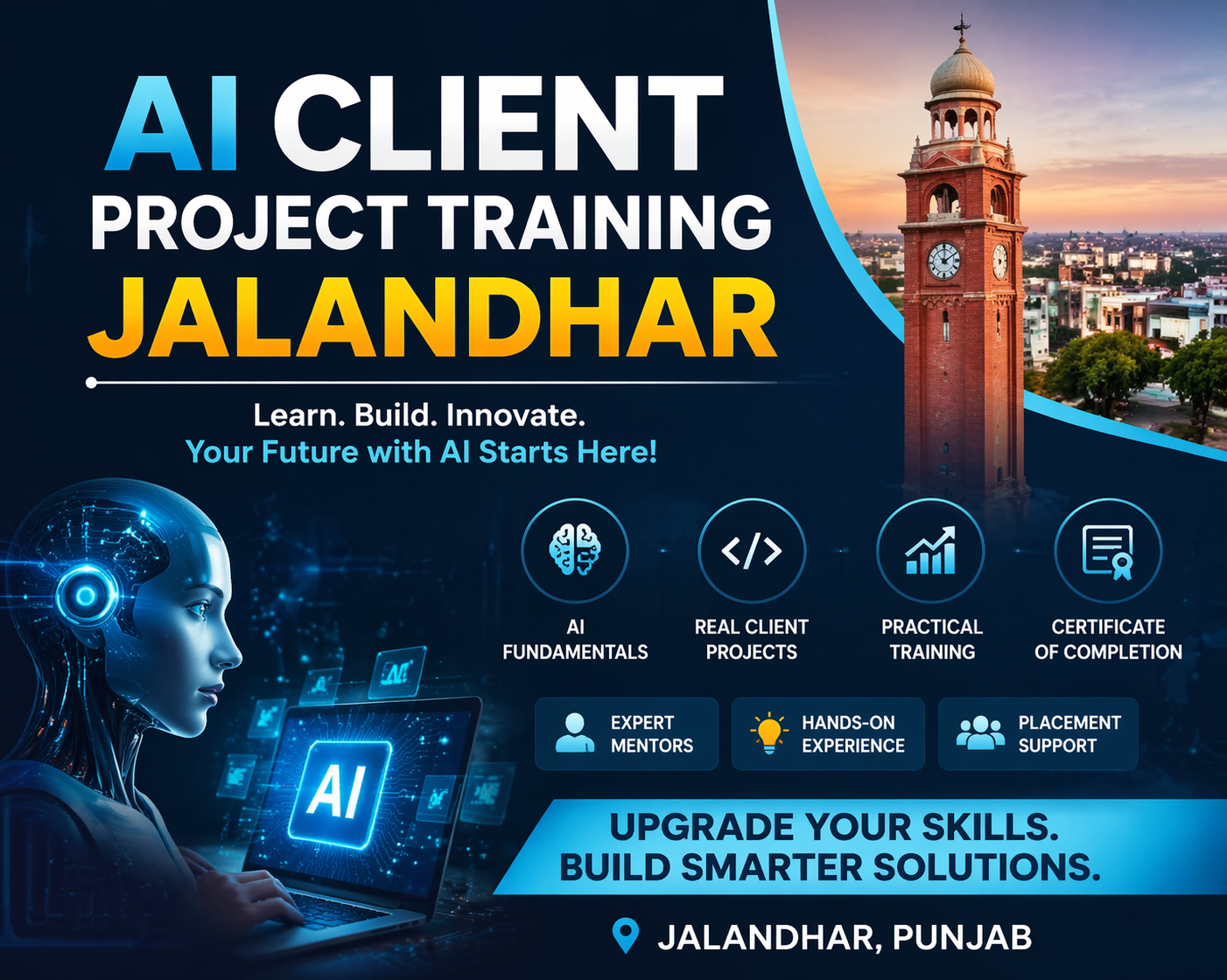 AI Client Project Training in Jalandhar | Real-World AI Implementation at TechCadd