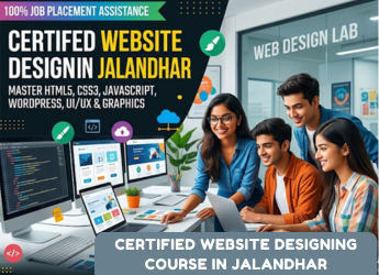Certified Website Designing Course in Jalandhar