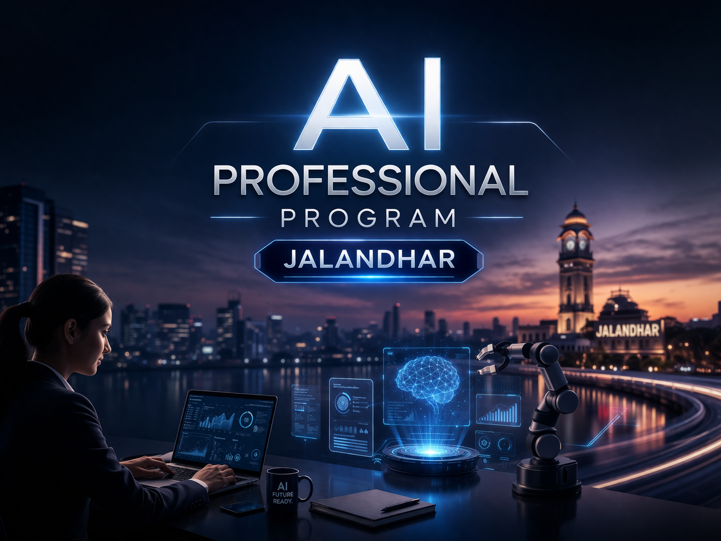 Best AI Professional Program in Jalandhar | Master Machine Learning & Generative AI at TechCadd