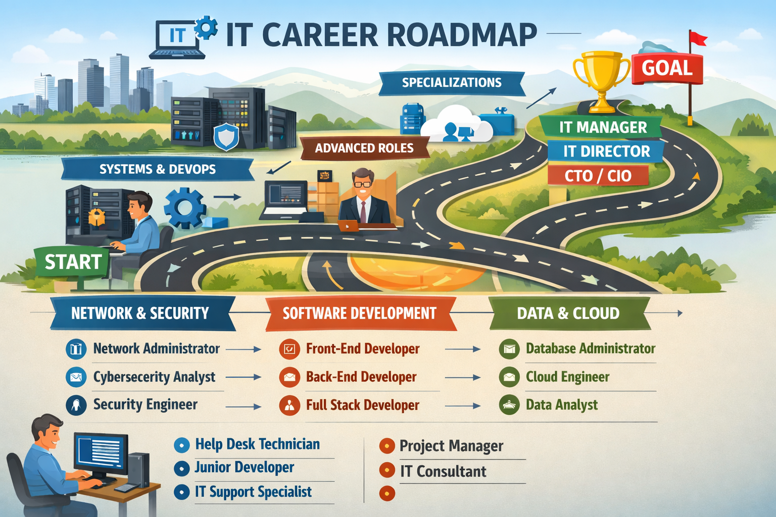 It Career Roadmap