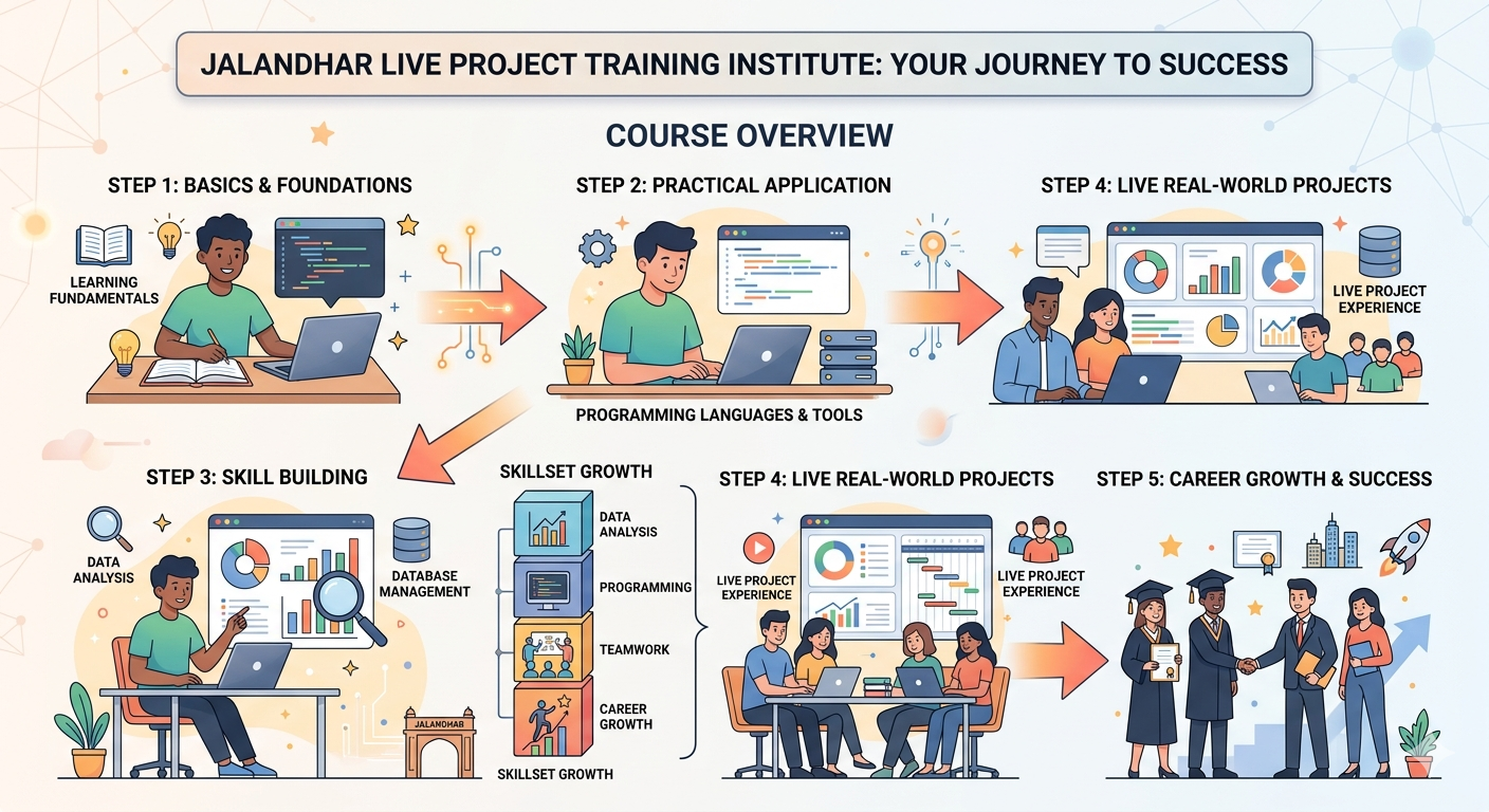 Best Live Project Training Institute in Jalandhar
